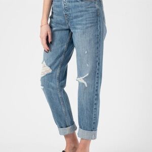GRLFRND Devon Jeans Slim Distressed